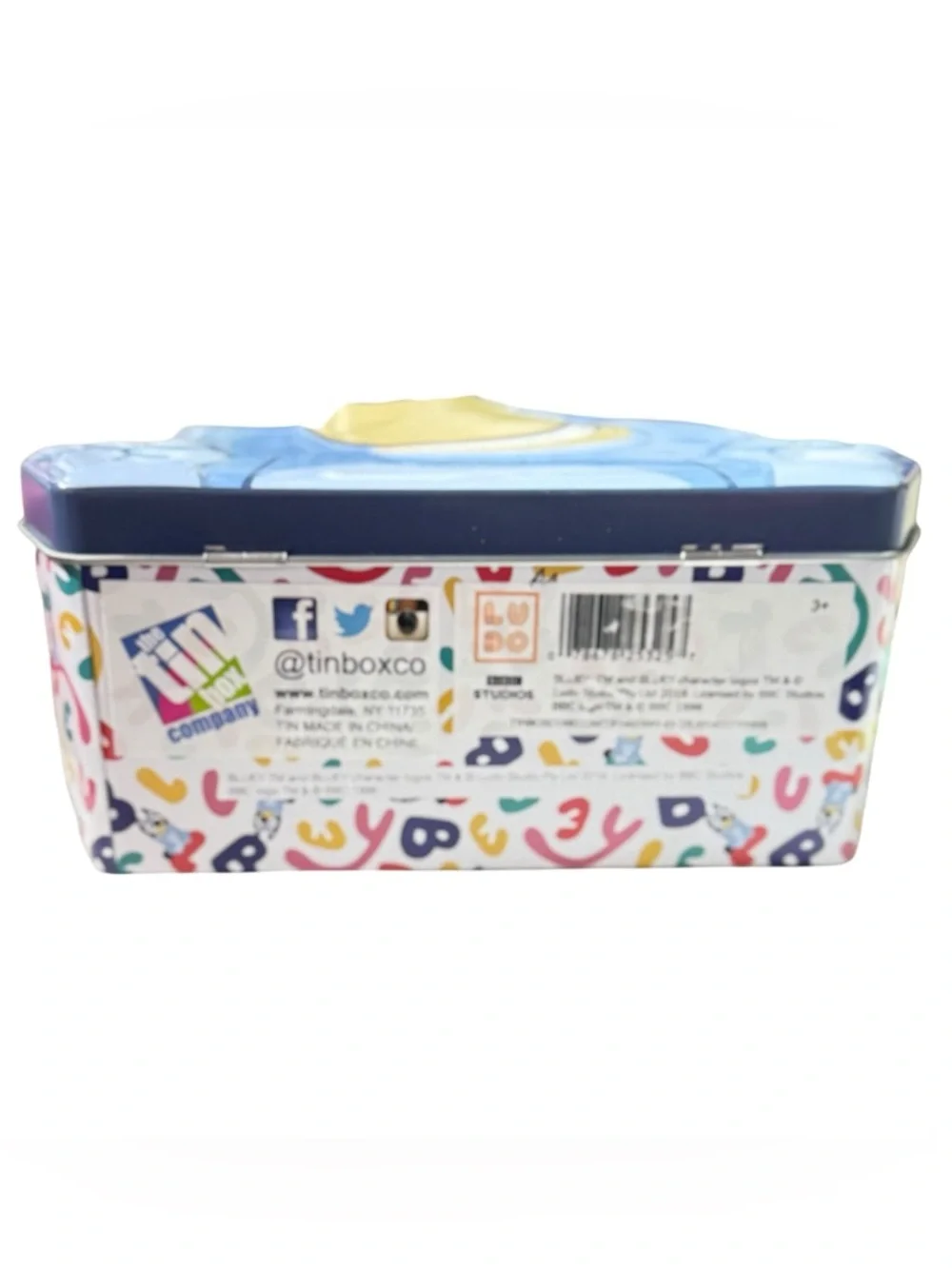 Bluey Metal Tin